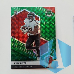 2021 Panini Mosaic Rookies Mosaic Green Prizm Kyle Pitts #311